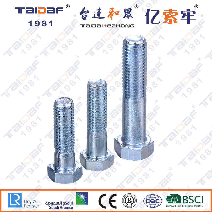 A325/A325M ZP Heavy hex structural bolts